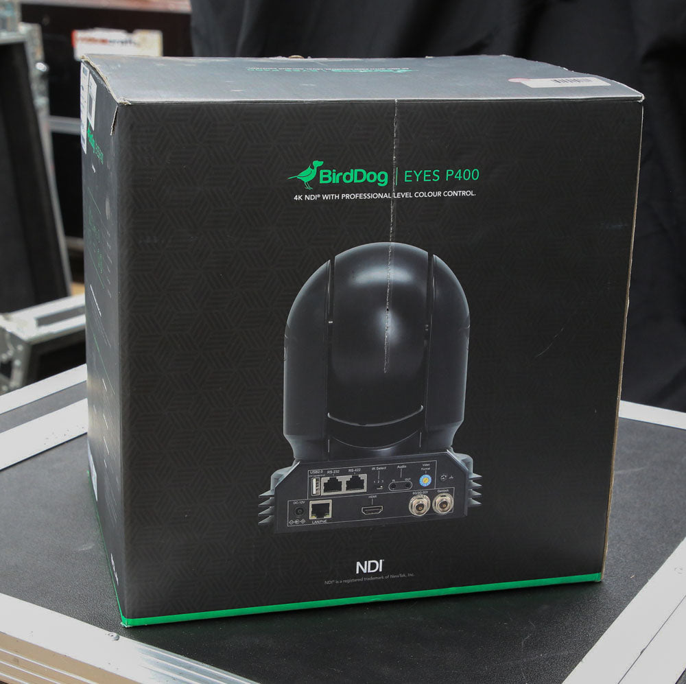 BirdDog P400 4K 全 NDI PTZ 摄像机(黑色)