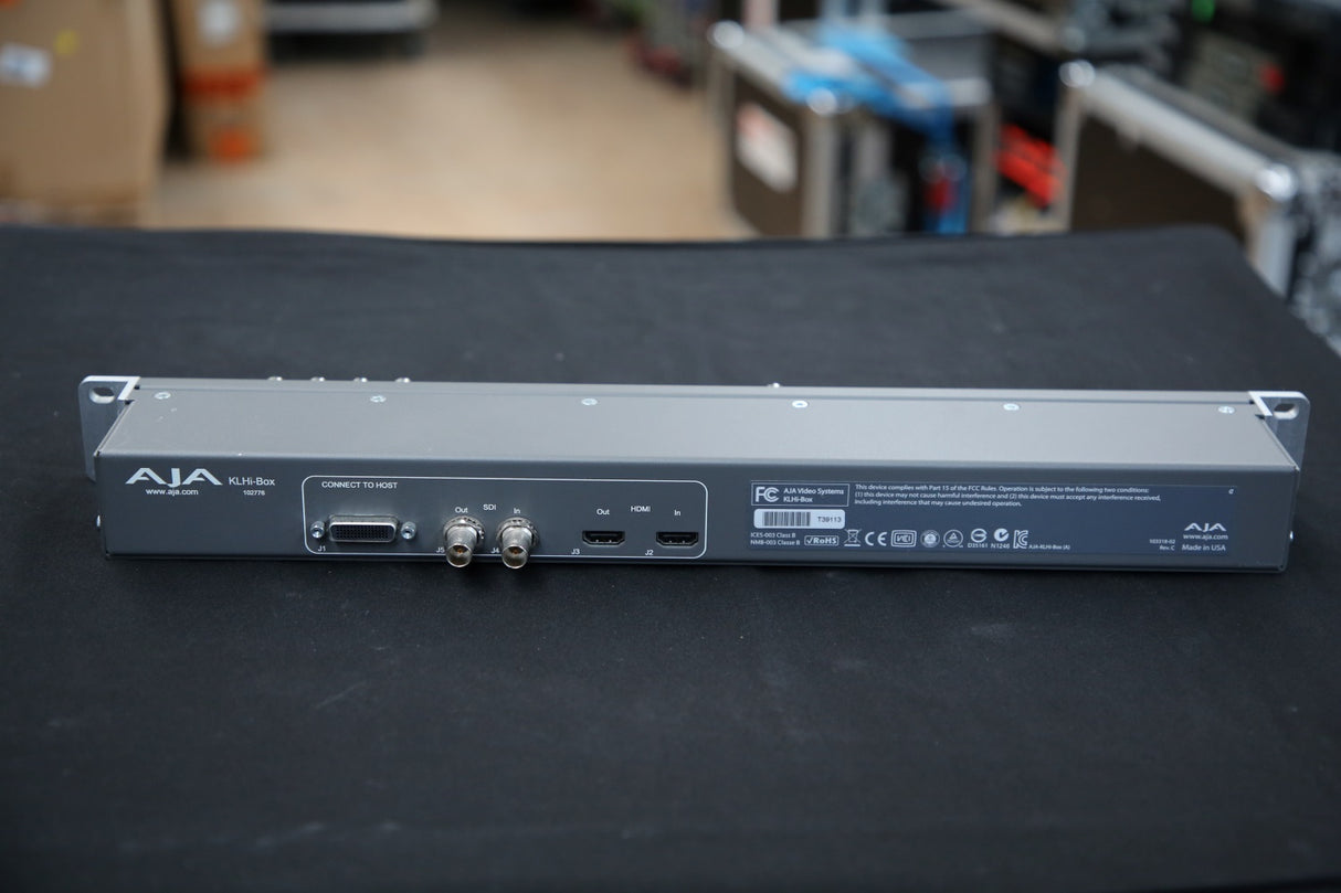 AJA Kona LHi and KLHi-Breakout Box W/Cables - Preowned