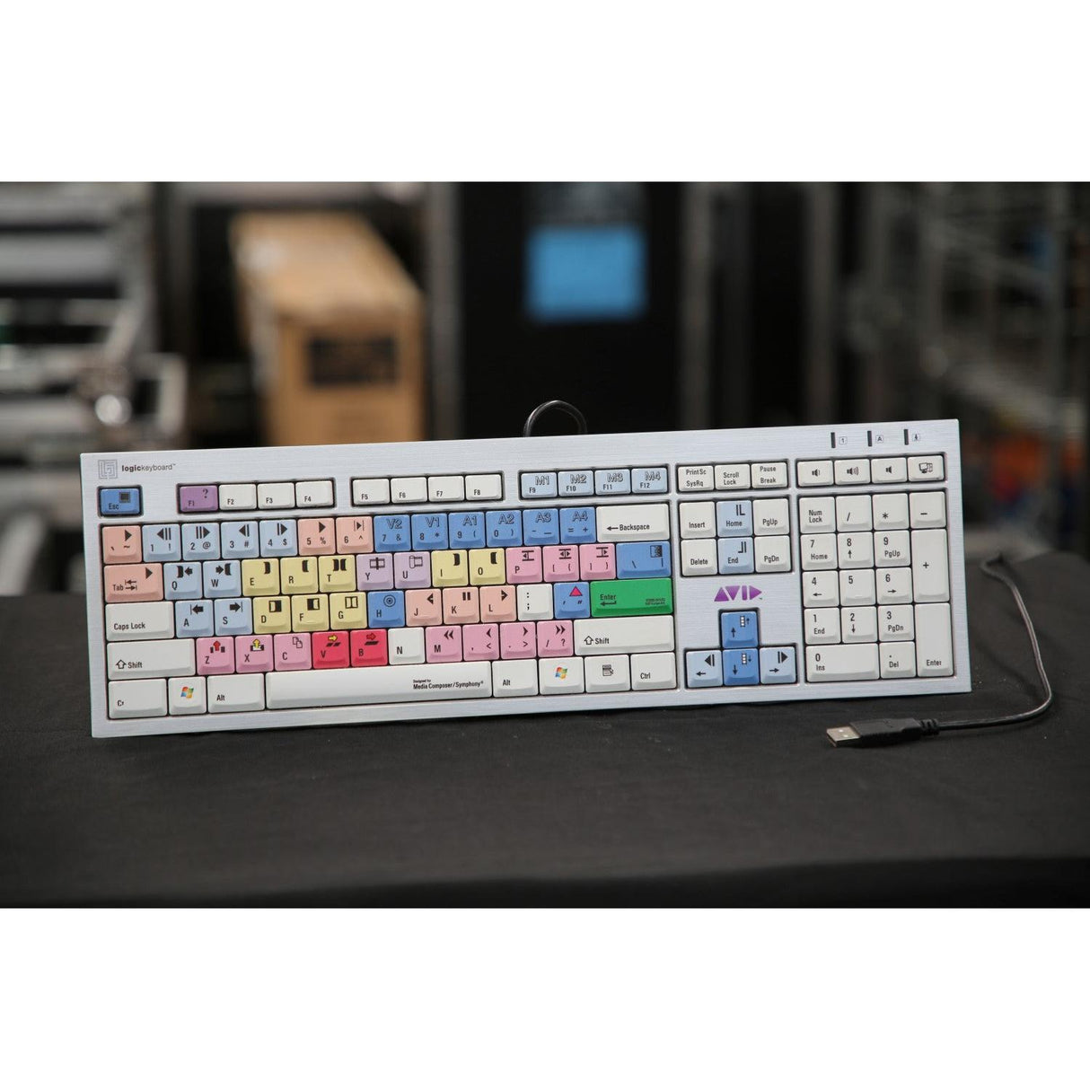 Logickeyboard LXH-JME7596H AVID Windows - Preowned