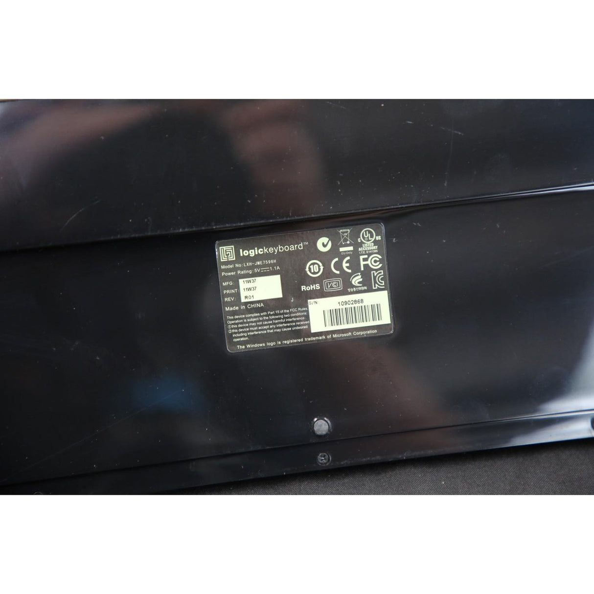 Logickeyboard LXH-JME7596H AVID Windows - Preowned