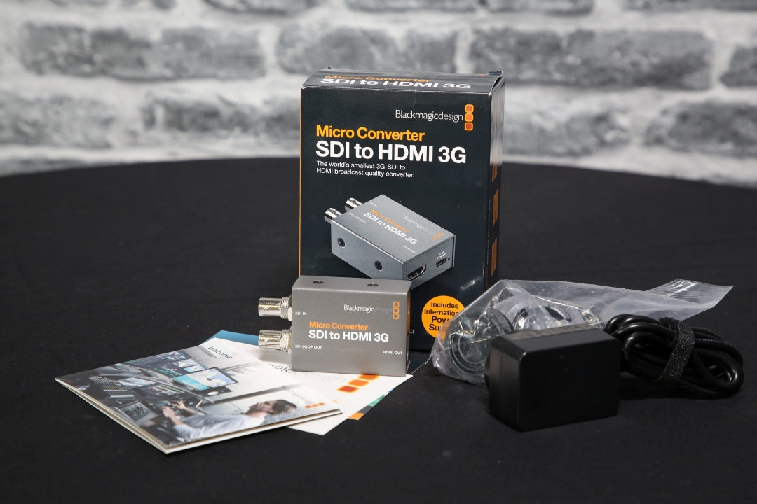 Blackmagic Design Micro Converter SDI to HDMI 3G with PSU - Open Box