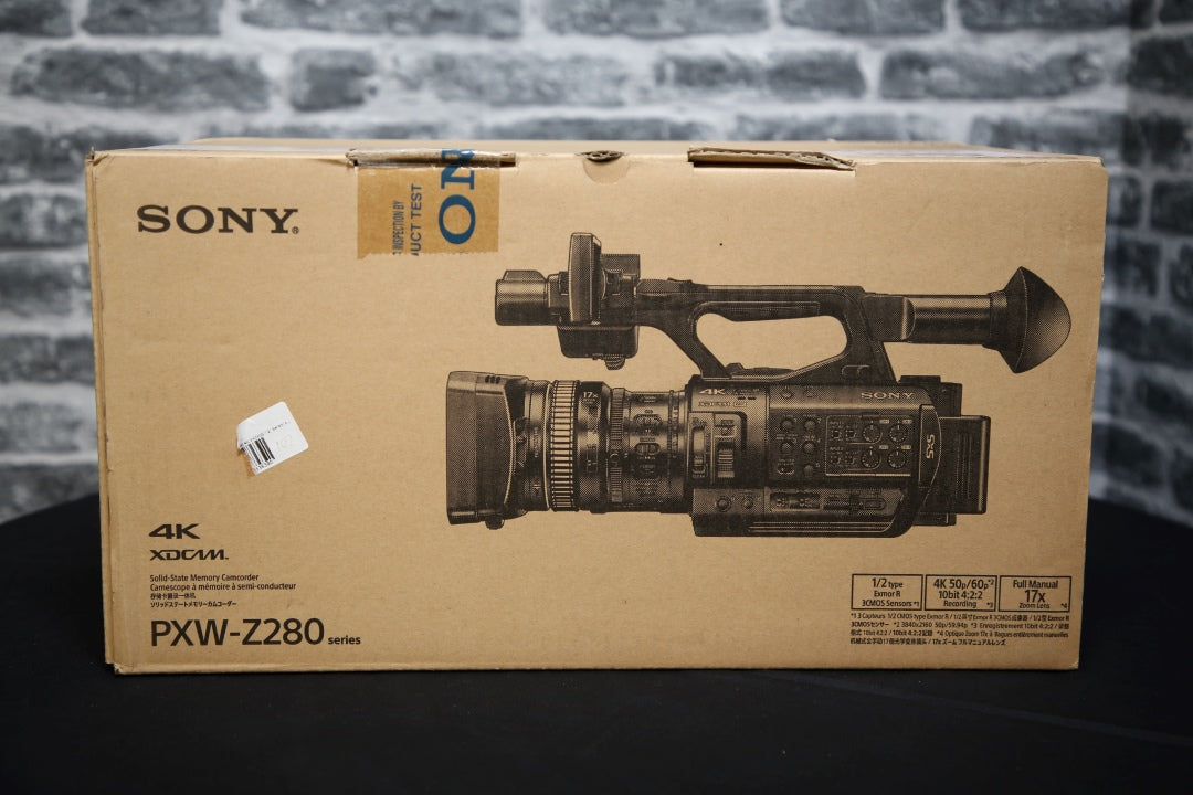 Sony PXW-Z280 4K Camera - Ex Demo