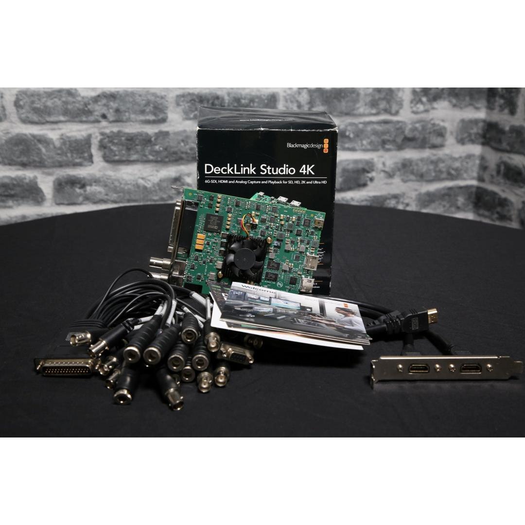 Blackmagic Design Decklink Studio 4K - Preowned
