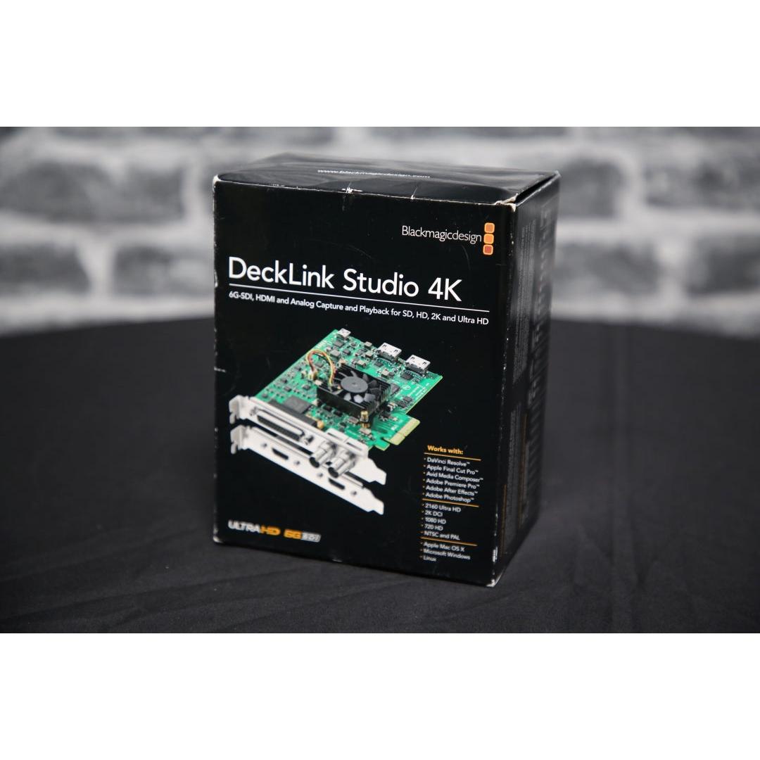 Blackmagic Design Decklink Studio 4K - Preowned