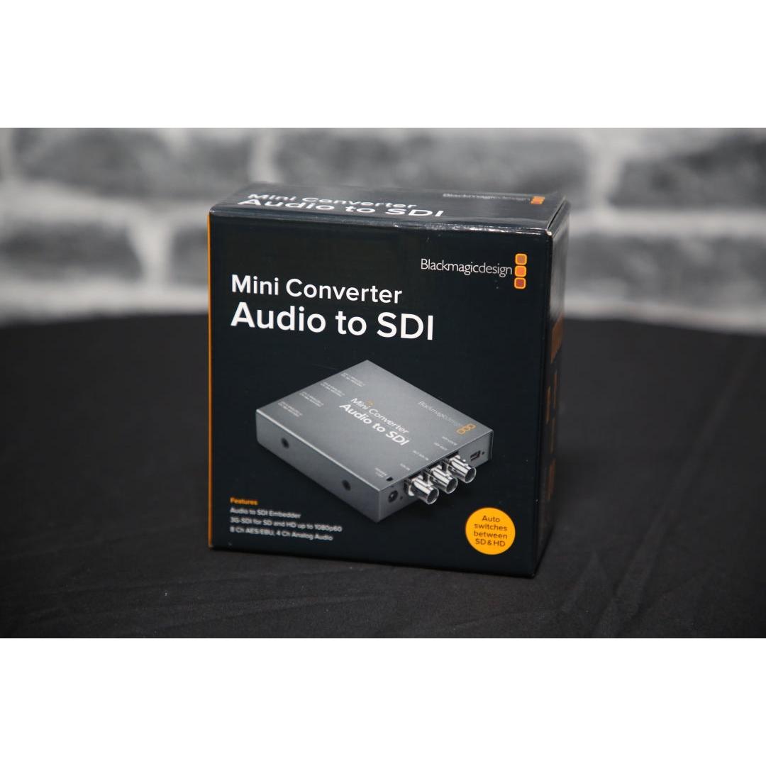 Blackmagic Design Mini Converter Audio to SDI 2 - Open Box