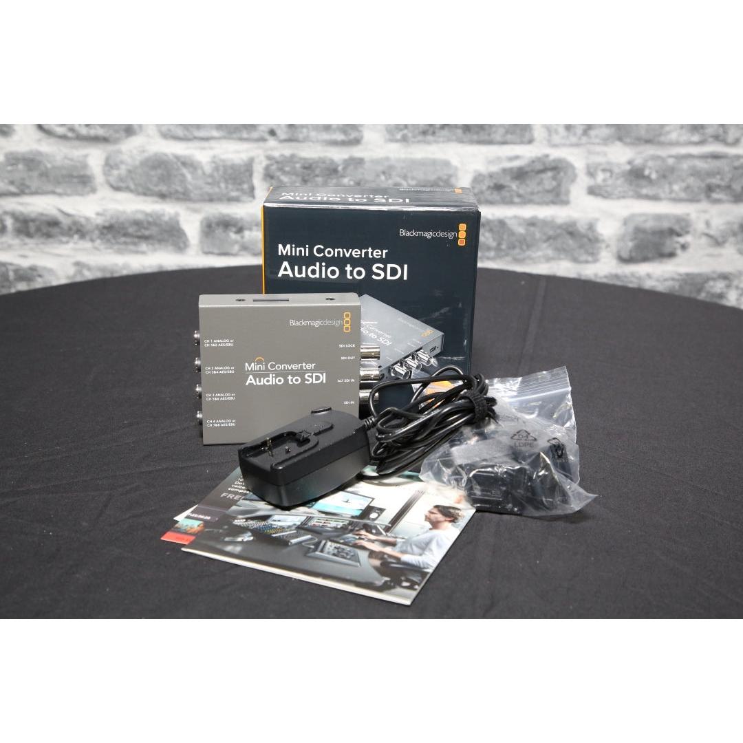 Blackmagic Design Mini Converter Audio to SDI 2 - Open Box