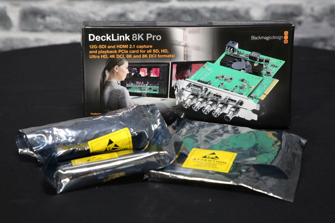 Blackmagic Design DeckLink 8K Pro G2 Capture Card - Ex Demo