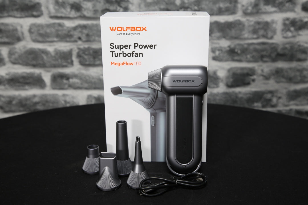 WolfBox MegaFlow MF100 Compressed Air Duster - Ex Demo