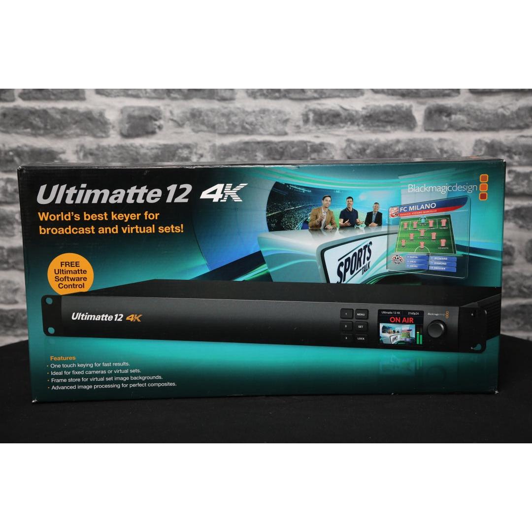 Blackmagic Design Ultimatte 12 4K Keyer Advanced Compositing Processor - Ex Demo