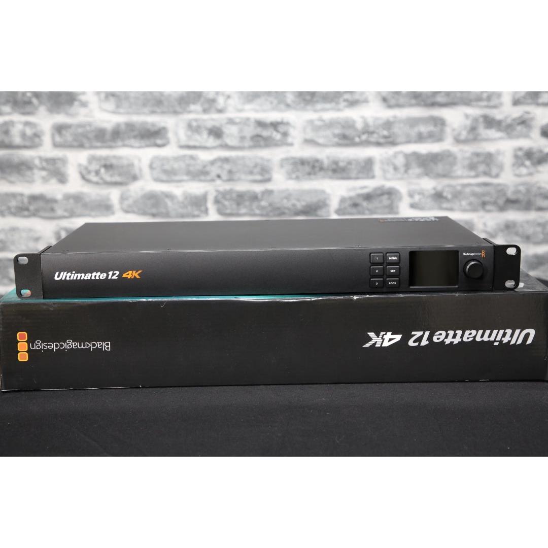 Blackmagic Design Ultimatte 12 4K Keyer Advanced Compositing Processor - Ex Demo