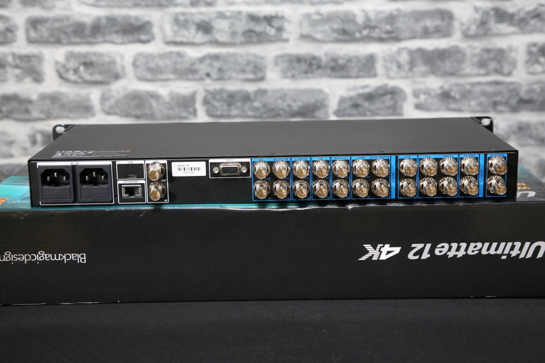 Blackmagic Design Ultimatte 12 4K Keyer Advanced Compositing Processor - Ex Demo