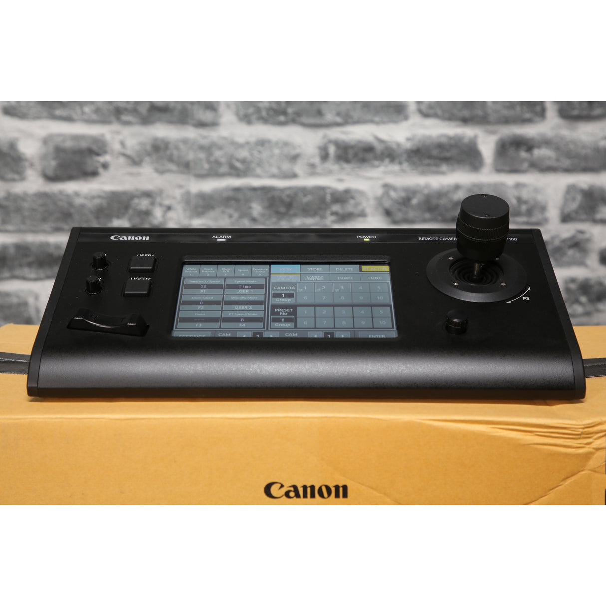 Canon RC-IP100 Touchscreen PTZ Joystick Controller - Ex Demo