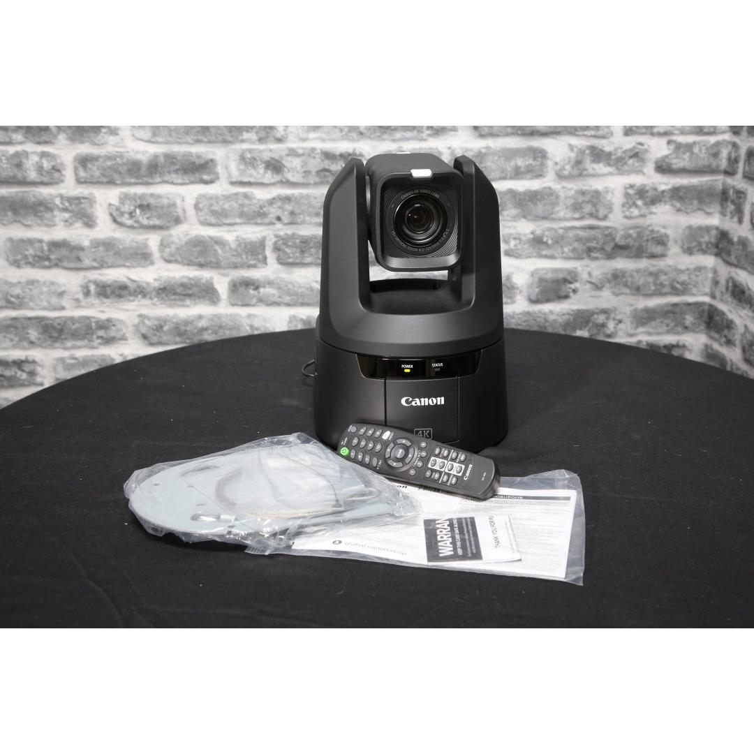 Canon CR-N500 Professional 4K NDI PTZ Camera with 15x Zoom - Satin Black - Ex Demo