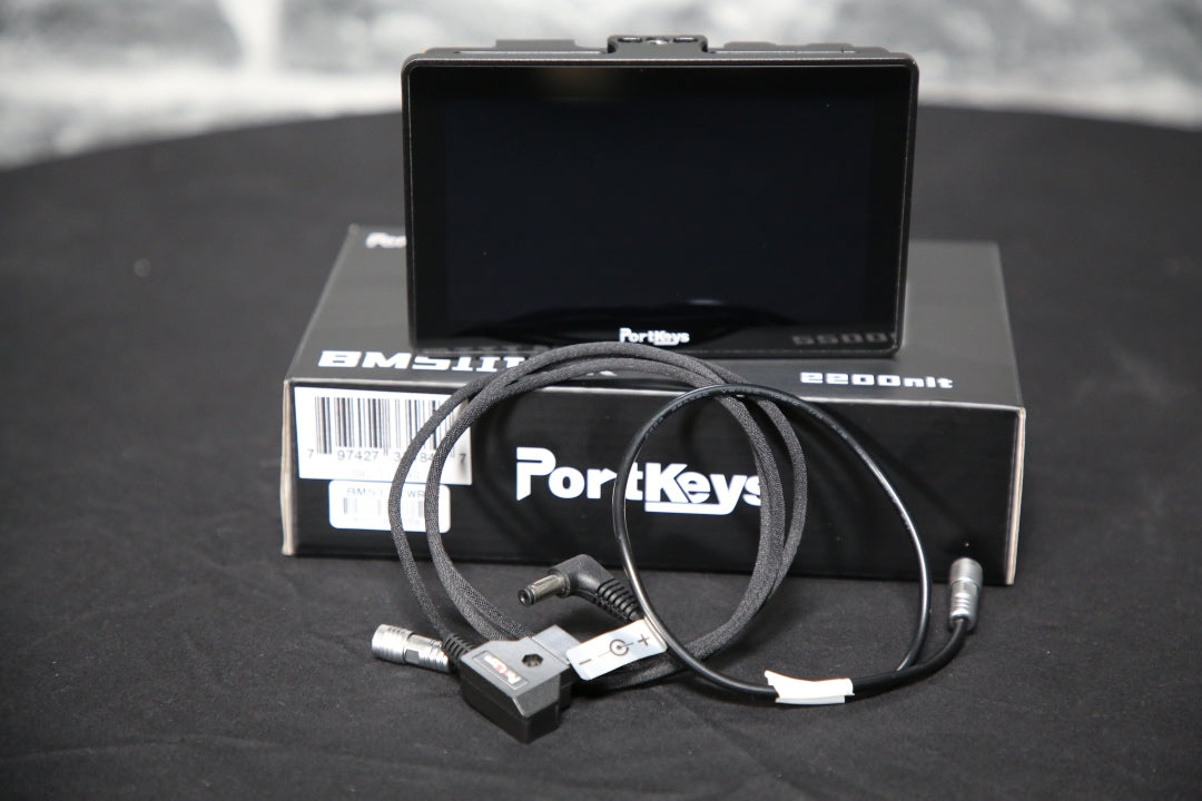 PortKeys BM5 III WR 5.5 Inch HDMI Touchscreen Monitor with Camera Control - Ex Demo