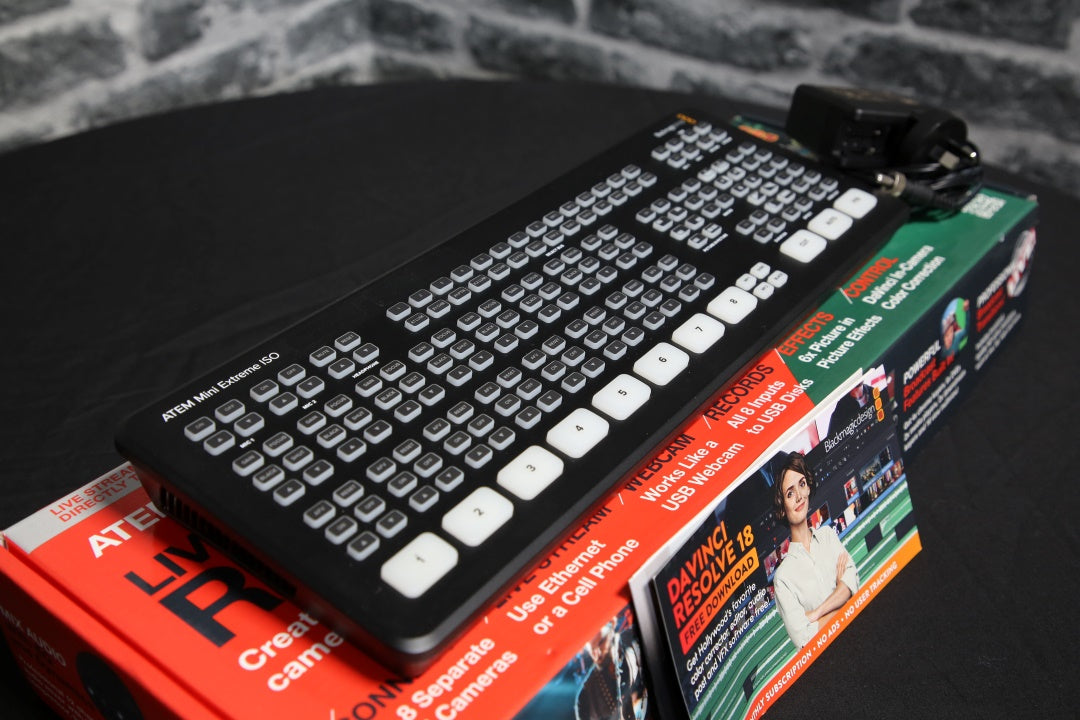 Blackmagic Design ATEM Mini HDMI Extreme ISO Live Streaming Camera Switcher - Ex Demo