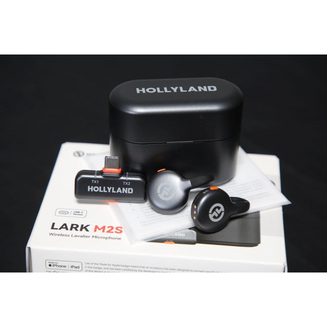 Hollyland LARK M2S DUO Mic System for Mobile (USB-C Connector) - Ex Demo