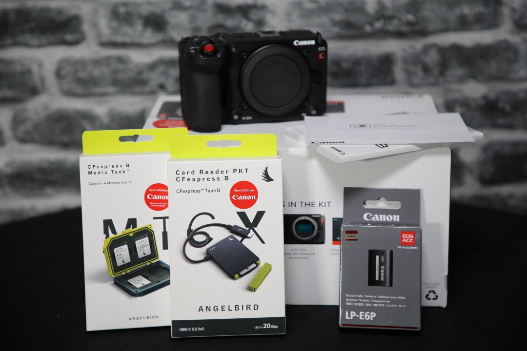 Canon C50 Limited Ed kit - Refurbished