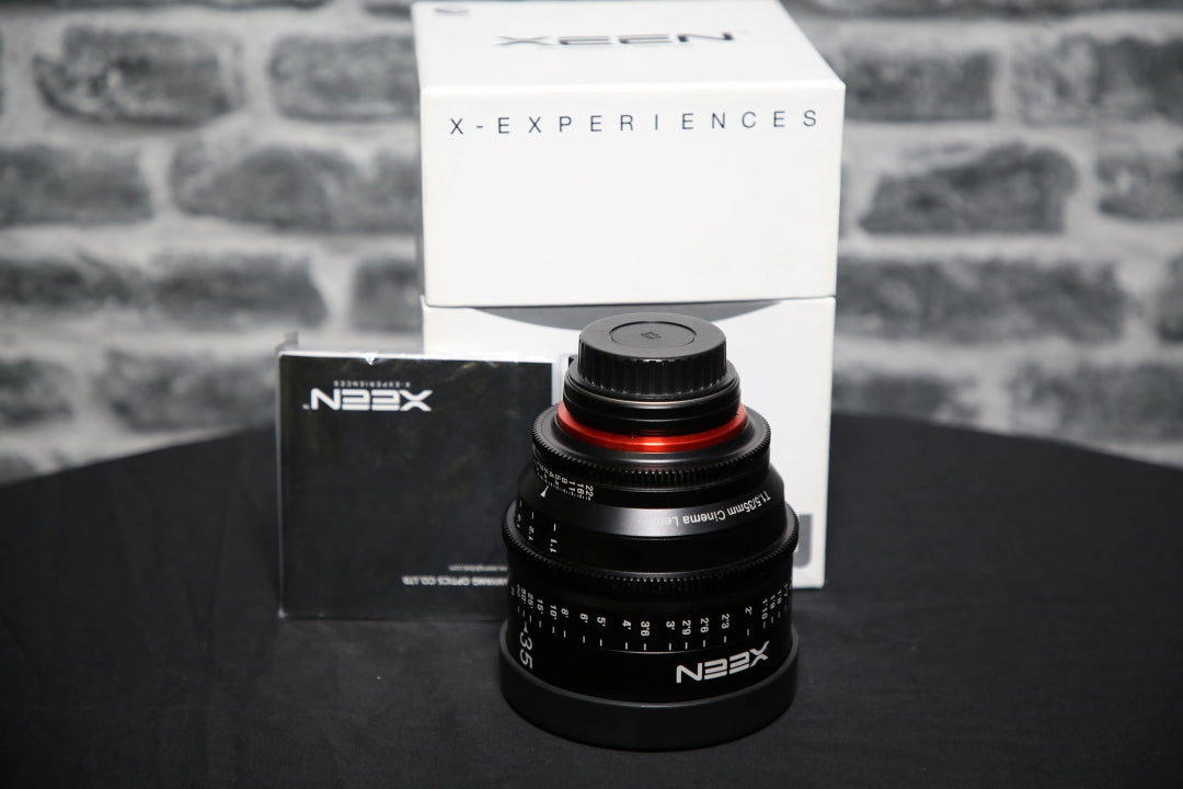 XEEN 35mm T1.5 Cine lens EF mount - Open Box