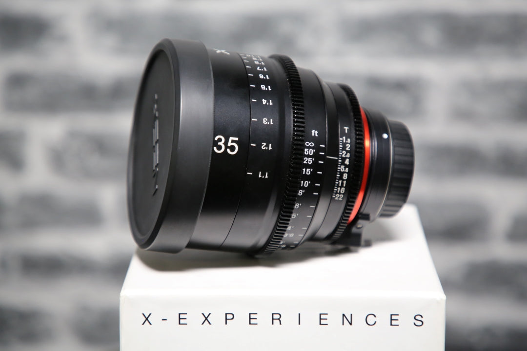 XEEN 35mm T1.5 Cine lens EF mount - Open Box