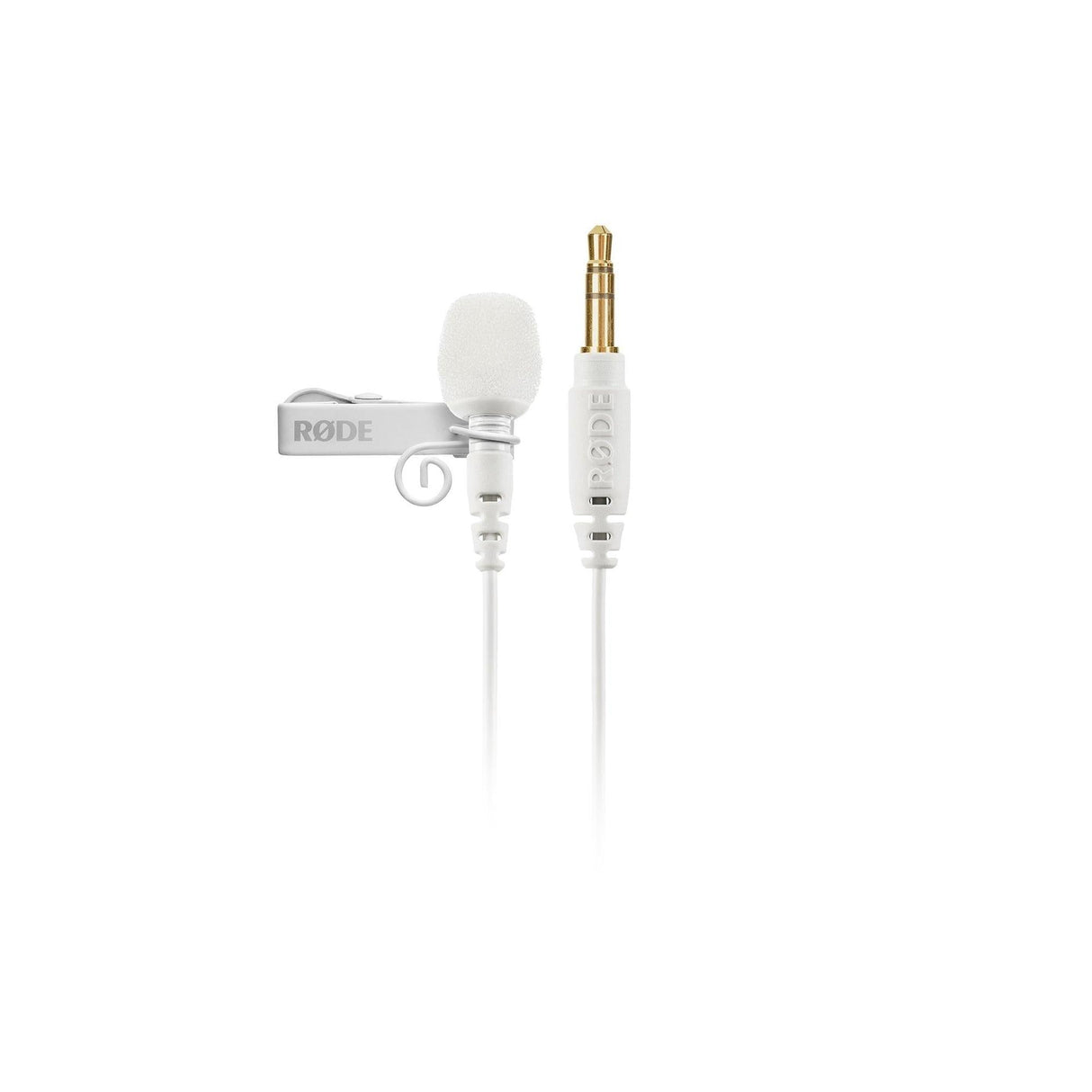 Rode Lavalier GO Professional Wearable Microphone suits Rode Wireless Go - White