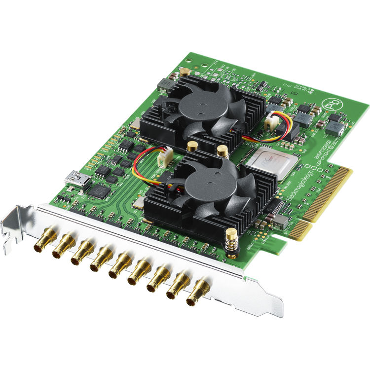 Blackmagic Design Decklink Quad 2 - 8 SDI I/O PCIe 采集卡