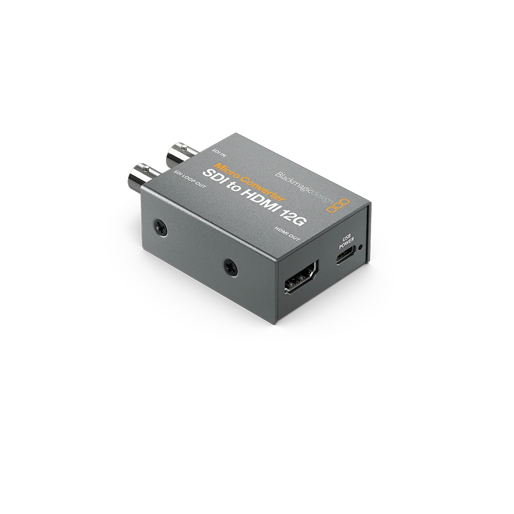 Blackmagic Micro Converter SDI to HDMI 12G (no PSU)