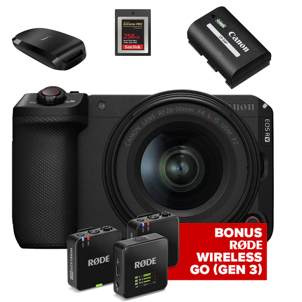 Canon EOS R6V Starter Camera Kit