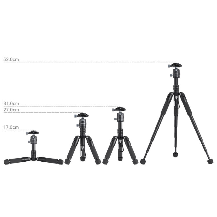 SmallRig VT-20 Aluminium Mini Tripod with Ball Head