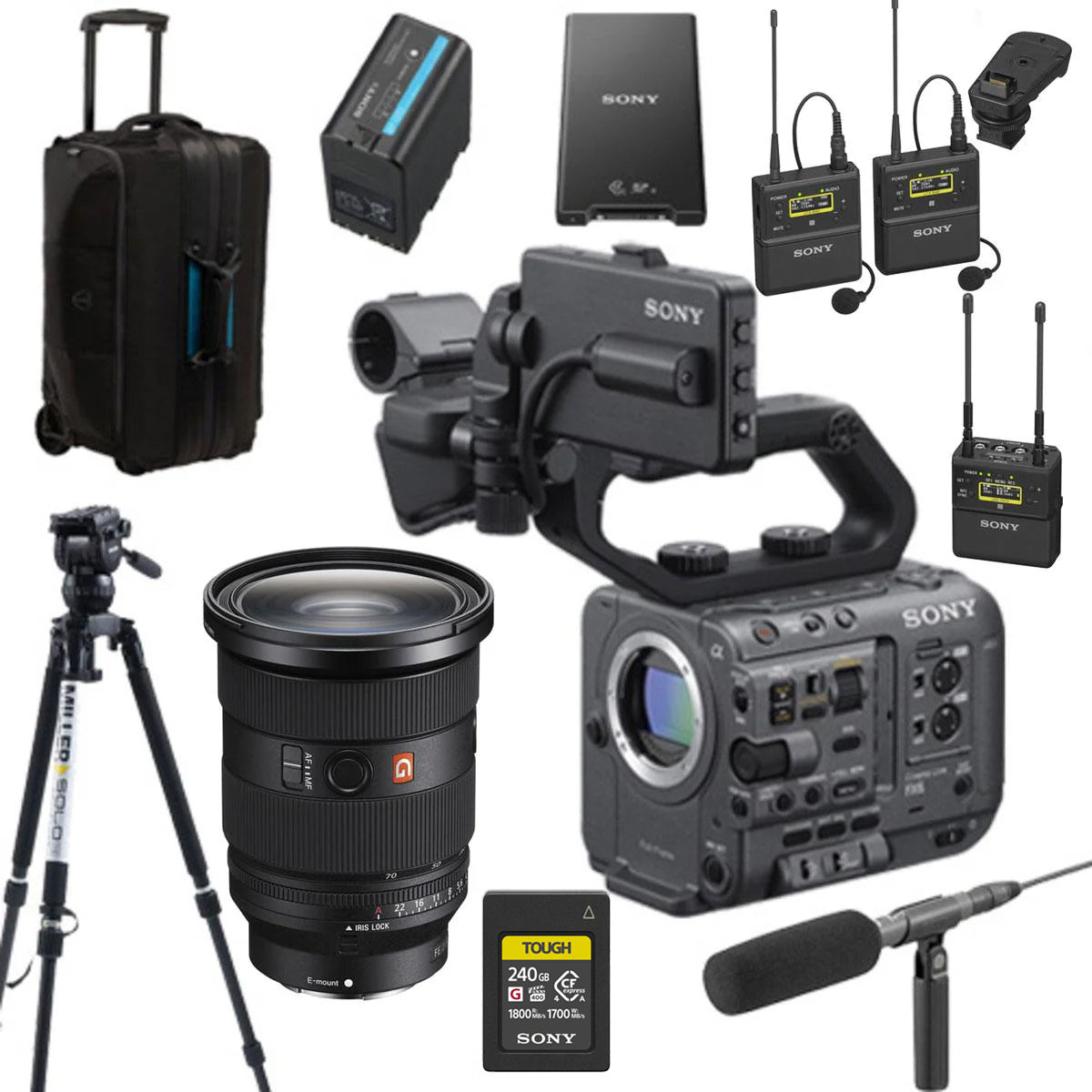 索尼 FX6 全画幅电影摄影机内容创作者套件