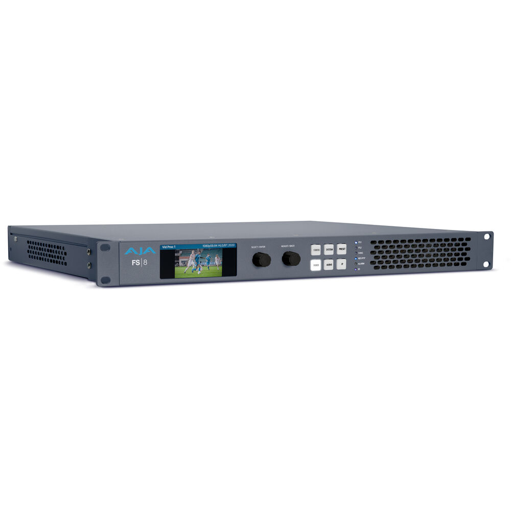 AJA FS8 Hybrid SDI/IP Media Processor