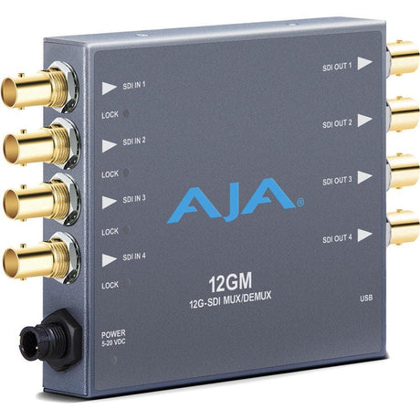 AJA 12GM 12G-SDI to / from SDI Muxer / DeMuxer