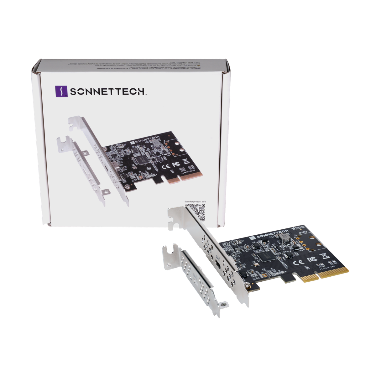 Sonnet Allegro Max USB-C 20Gbps 1-port PCIe Card