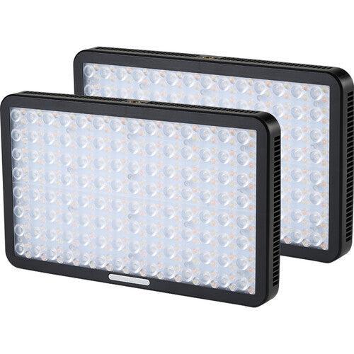 Aputure Amaran Pano 60C RGB LED Panel 2 Light Kit Charcoal