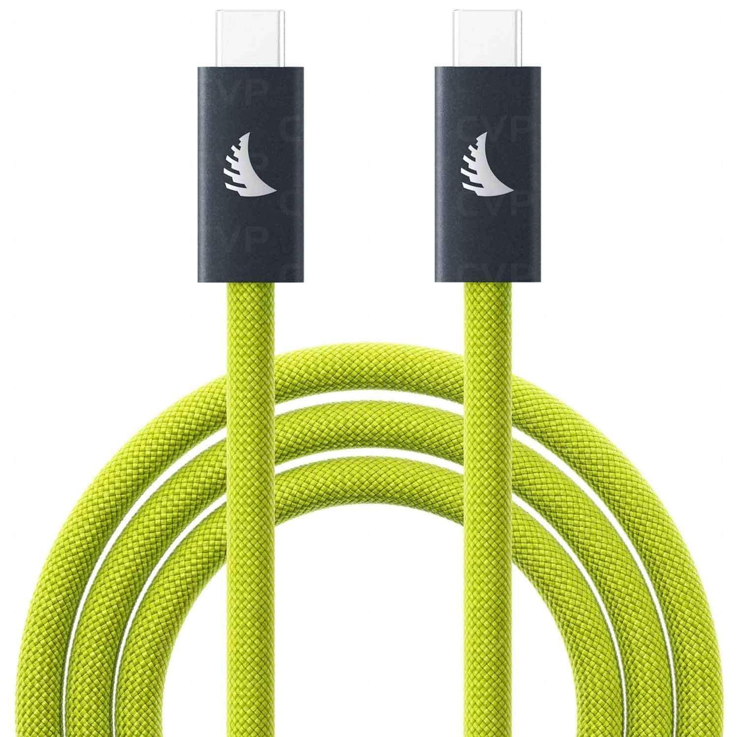 Angelbird USB-C 3.2 Solid Flex Tether Cable Lime 4.5m