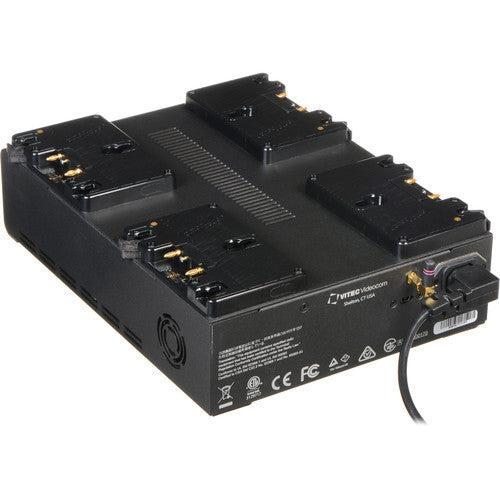 Anton Bauer LP4 Quad Battery Charger Gold Mount
