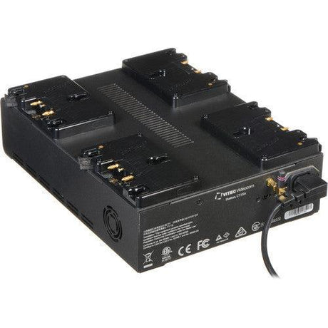 Anton Bauer LP4 Quad Battery Charger Gold Mount