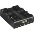 Anton Bauer LP4 Quad Battery Charger Gold Mount