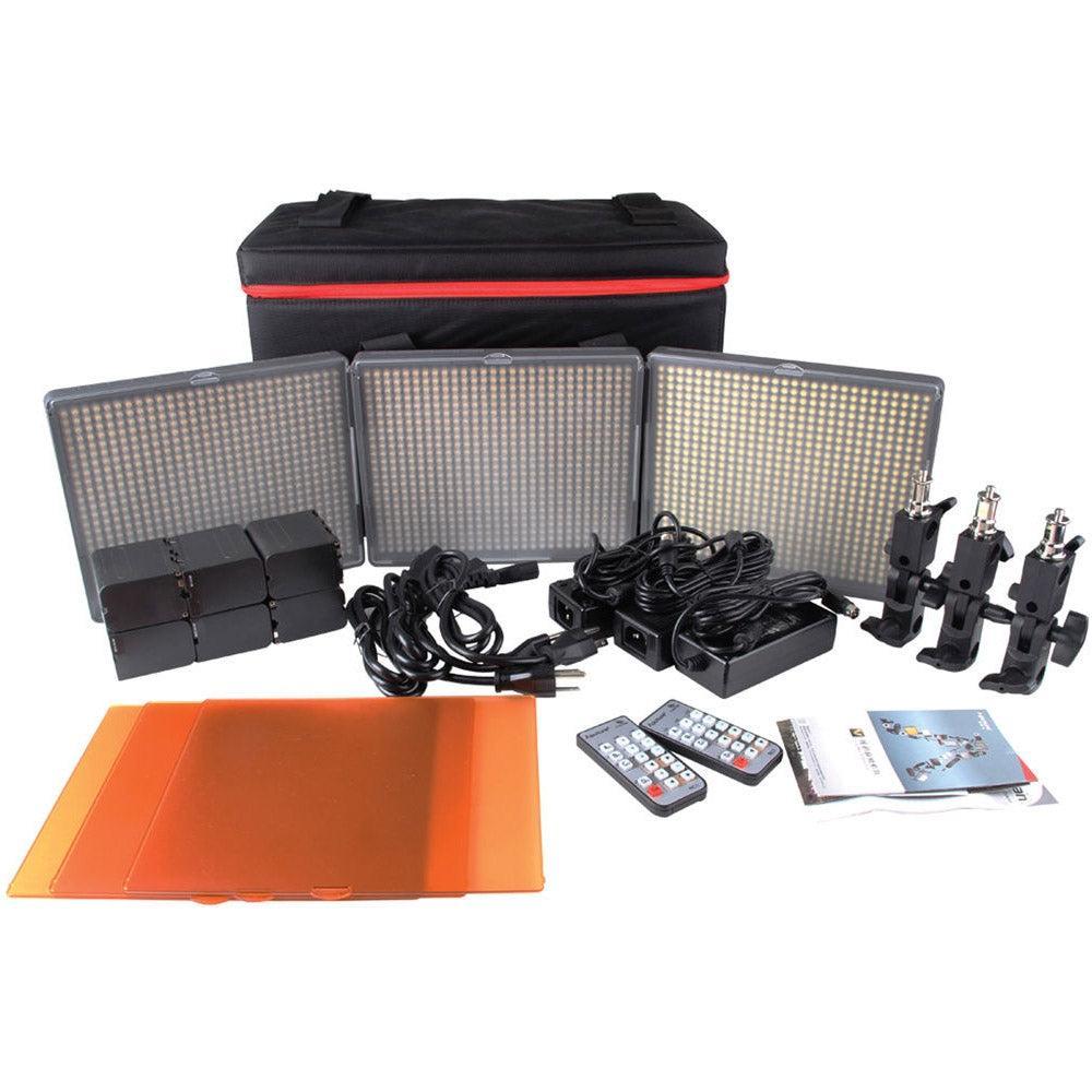 Aputure Amaran 672WWS 2-Flood and 1-Spot Daylight Kit