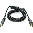 Atomos Coiled Full HDMI to Full HDMI Cable 50cm - 65cm