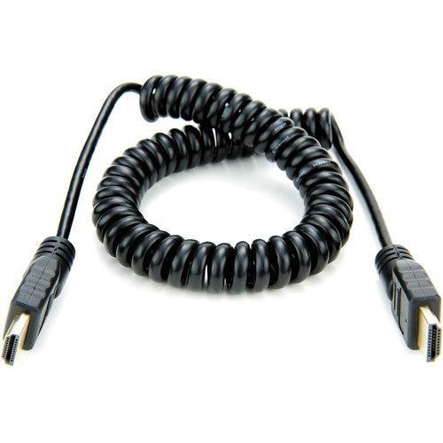 Atomos Coiled Full HDMI to Full HDMI Cable 50cm - 65cm