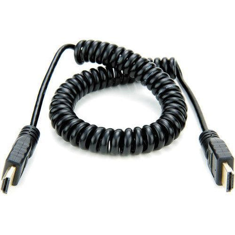 Atomos Coiled Full HDMI to Full HDMI Cable 50cm - 65cm