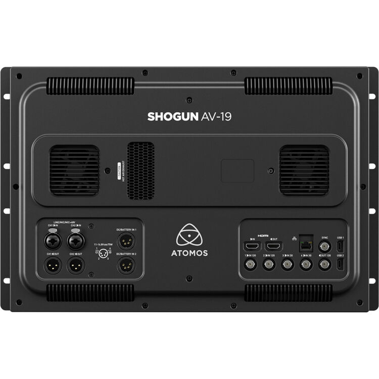 Atomos Shogun AV-19 19-Inch Rackmount 4K HDR Monitor Recorder Switcher