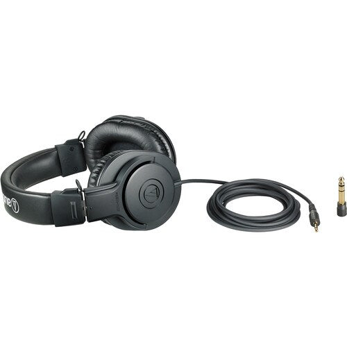 Audio-Technica ATH-M20x Closed-Back Monitor Headphones in Black