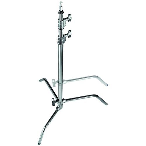 Avenger A2033L Chrome Plated Sliding Leg C-Stand
