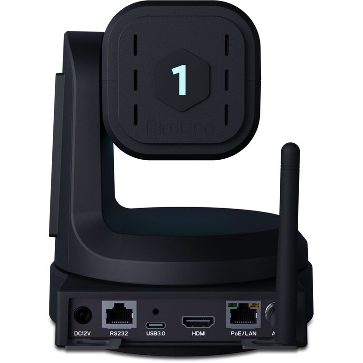 BirdDog X1 PTZ Camera with 30x Optical Zoom (Black)