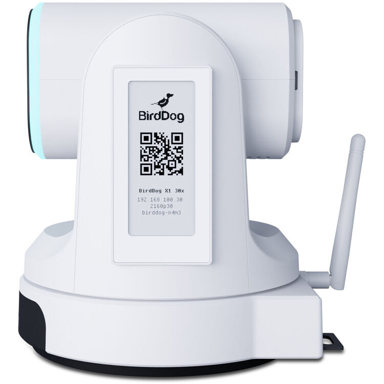 BirdDog X1 PTZ Camera with 30x Optical Zoom (White)