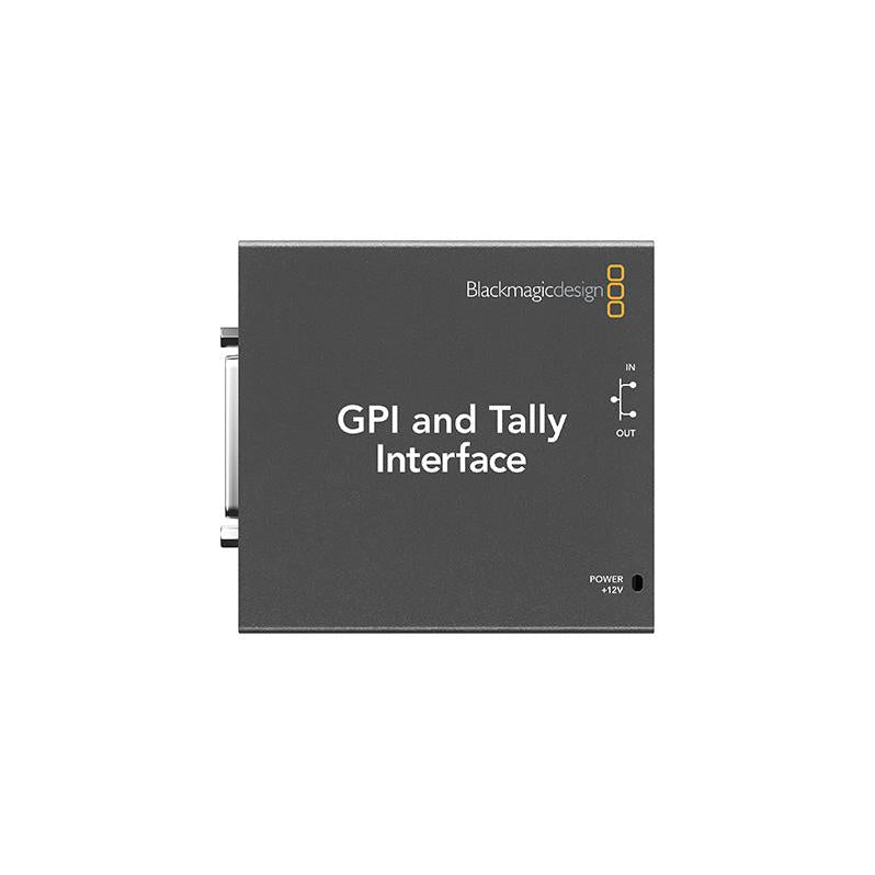 Blackmagic Design GPI and Tally Interface