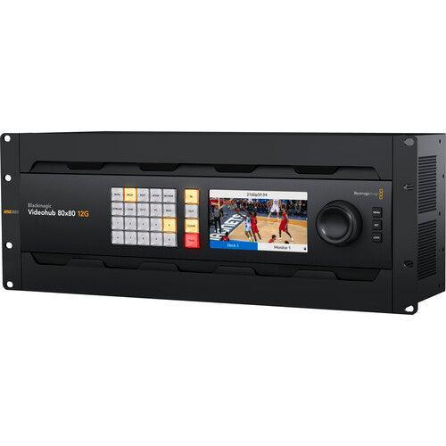 Blackmagic Design Videohub 80x80 12G Video Router with Zero-Latency