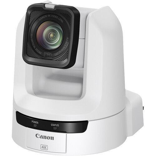 Canon CR-N100 4K NDI PTZ Camera with 20x Zoom (White)