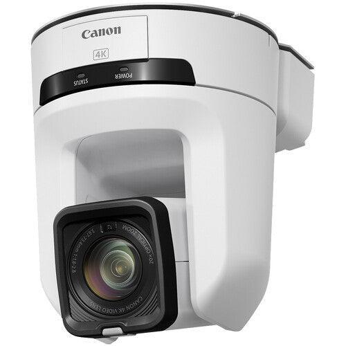 Canon CR-N100 4K NDI PTZ Camera with 20x Zoom (White)